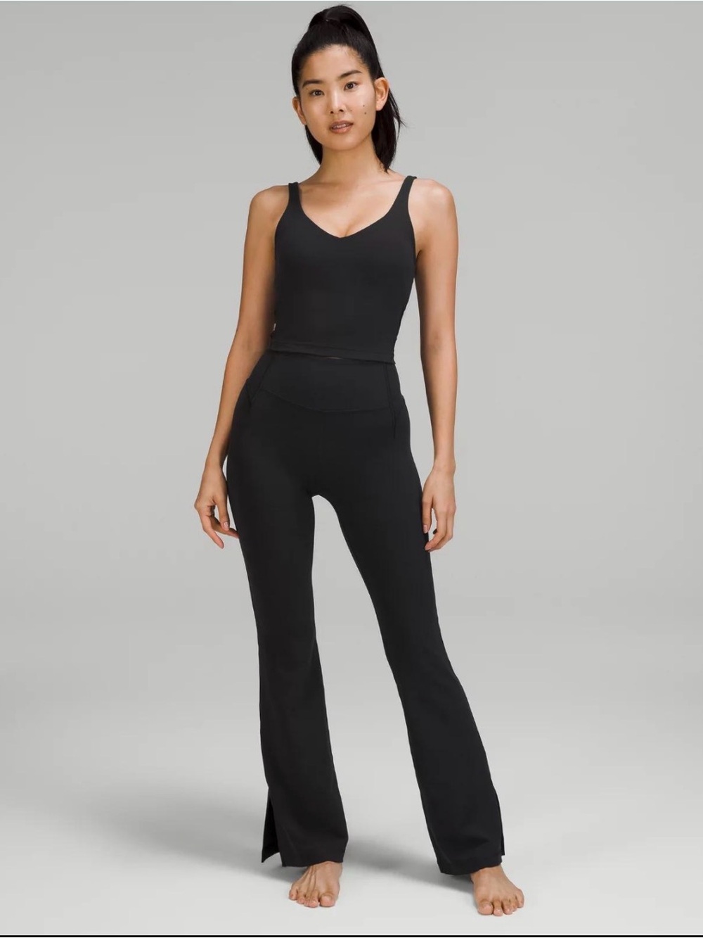 Lululemon Groove Pant Nulu Split-Hem